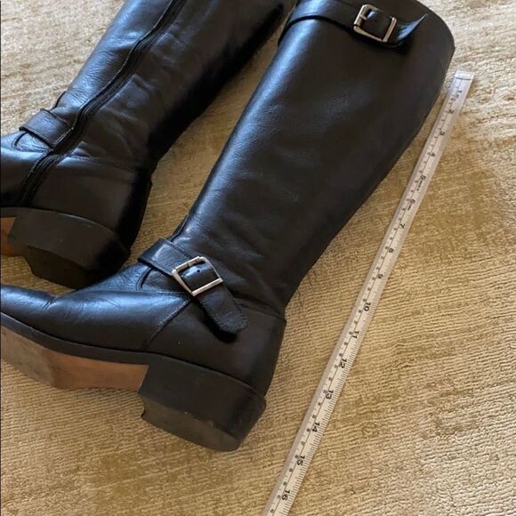 Vero Cuoio Black Leather Boots - Picture 9 of 11
